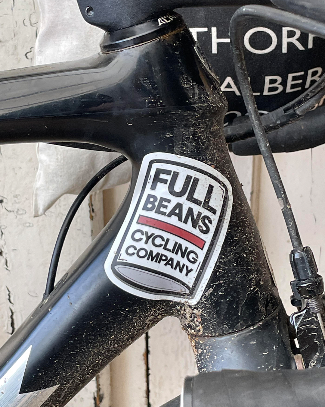 Full Beans Cycling Company Sticker