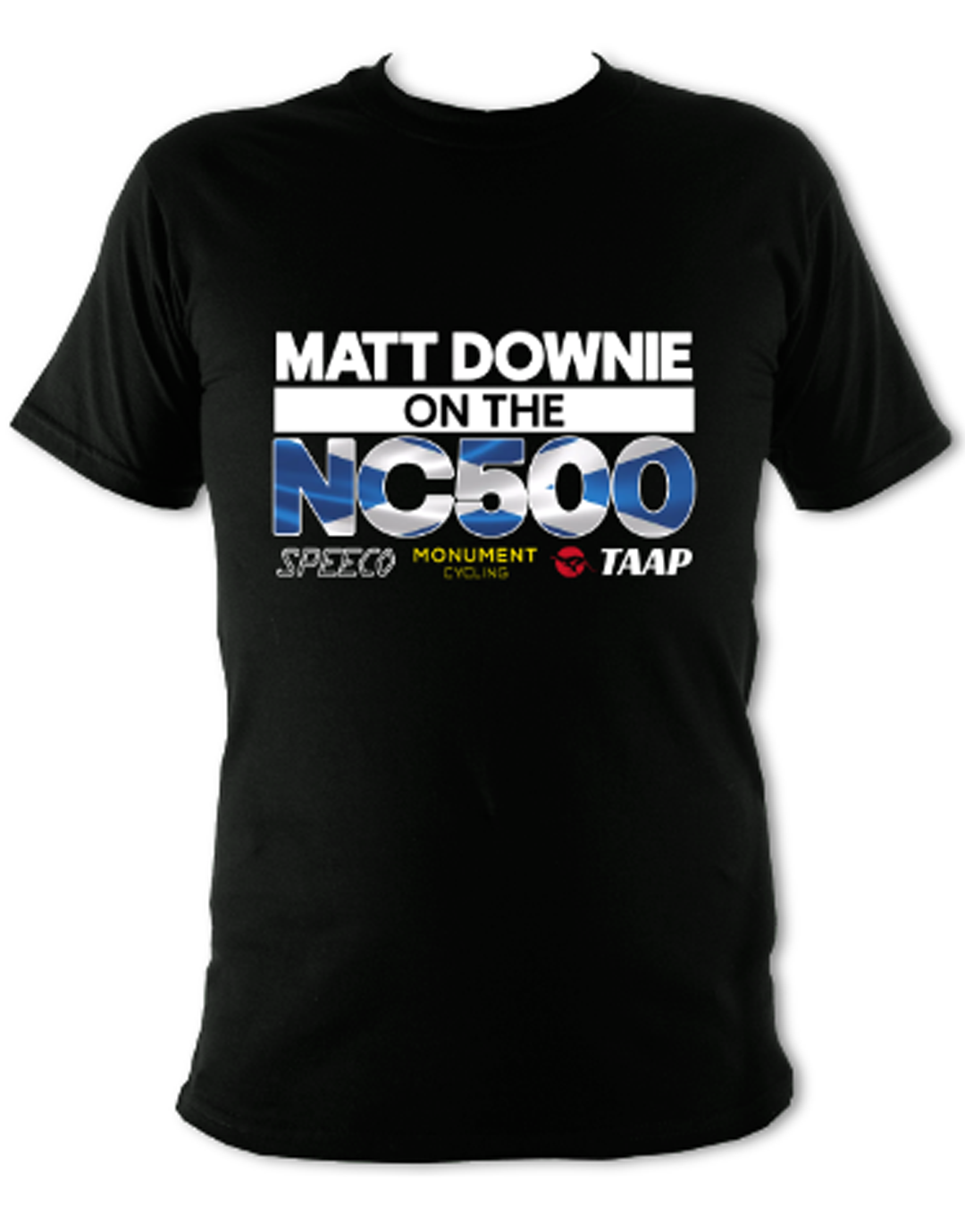 NC500 Matt Downie Tee | Black