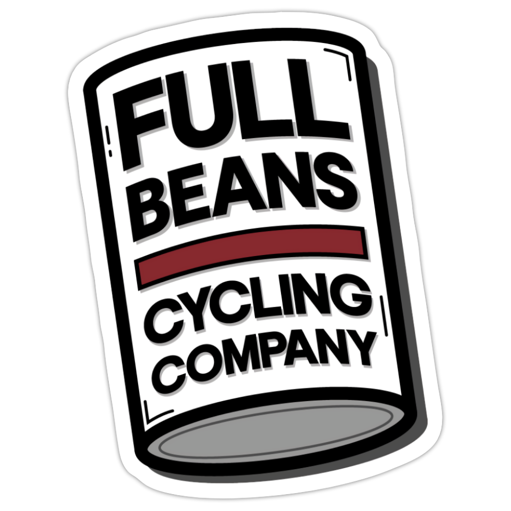 Full Beans Cycling Company Sticker